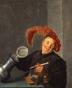 Judith leyster Der lustige Zecher oil on canvas